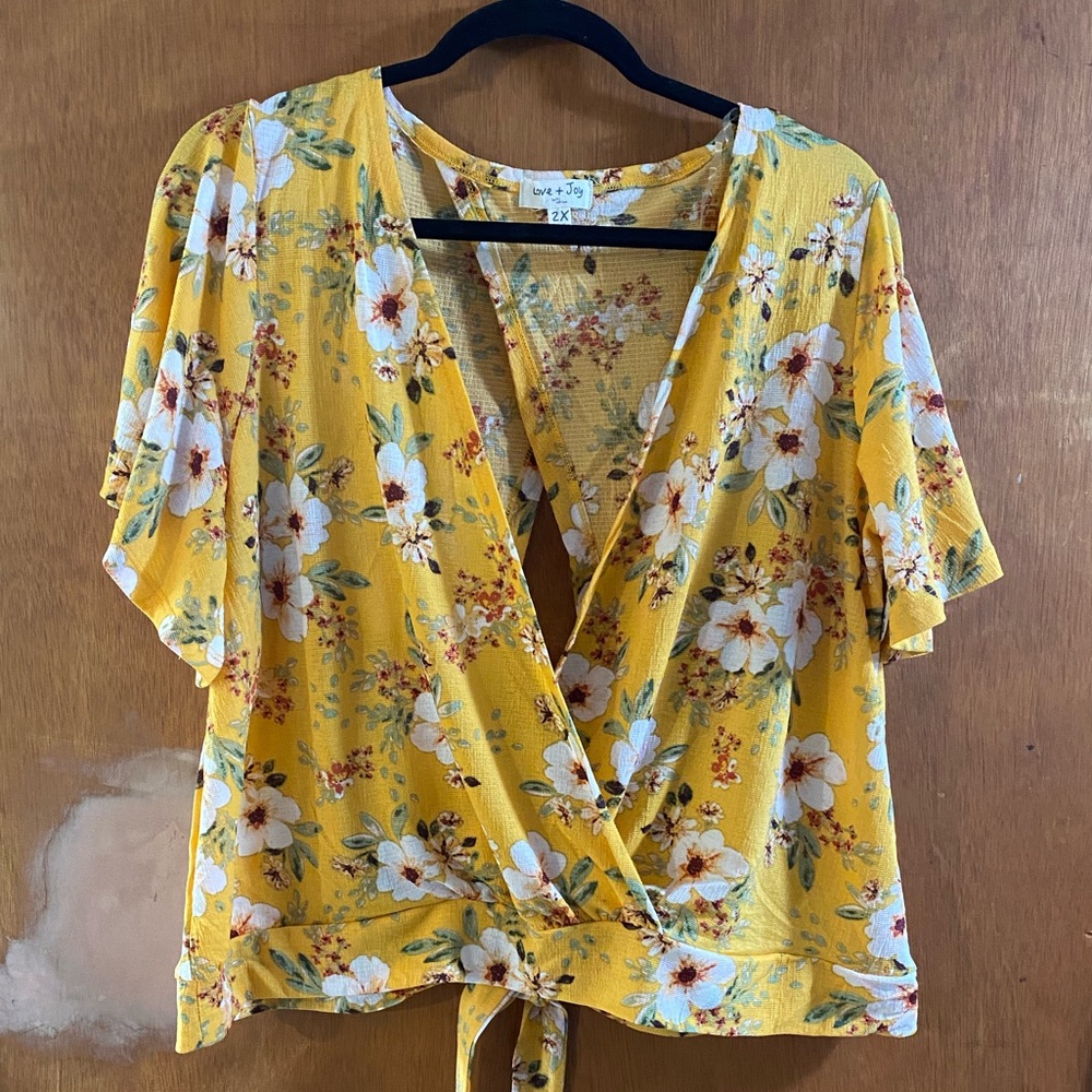 Floral Crop Top